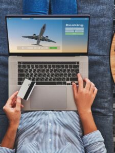 Vacation rental website displayed on mobile and desktop showing seamless booking experience and optimized user journey.