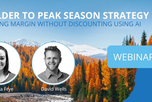 Shoulder to Peak Season Strategy
