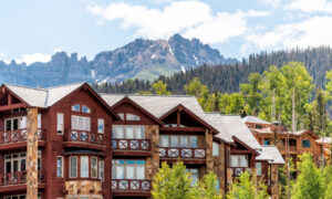 Hotel in mountain area